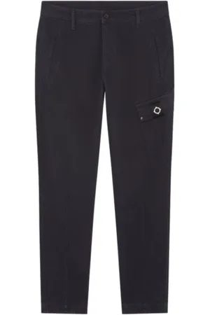 MA.STRUM Hombre, Pantalones, Azul, Talla: L