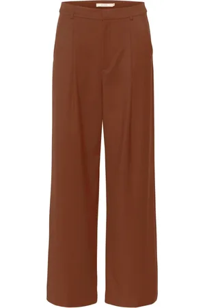 Gestuz Mujer, Pantalones, Marrón, Talla: M