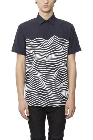 Neil Barrett Hombre, Camisas, Azul, Talla: L