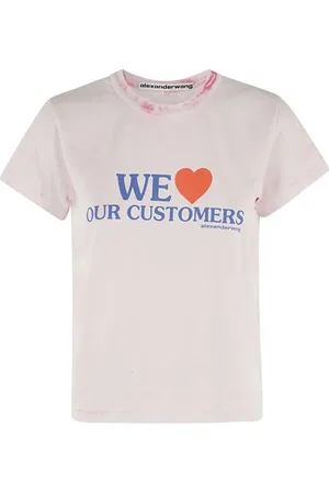 Alexander Wang Mujer, Camisetas, Rosa, Talla: M