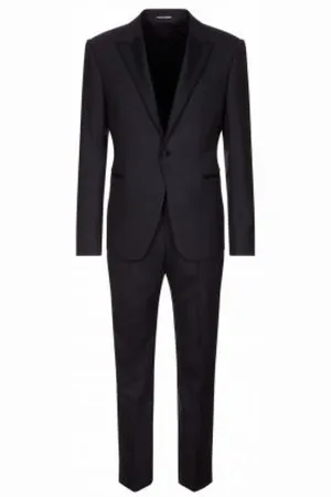Emporio Armani Hombre, Trajes, Negro, Talla: 2XL