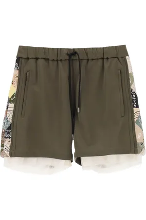 Children Of The Discordance Hombre, Pantalones cortos, Verde, Talla: M