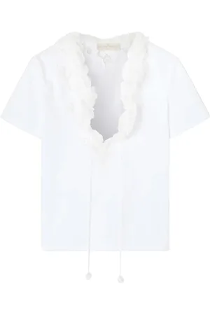 ERMANNO SCERVINO Mujer, Camisetas, Blanco, Talla: XL