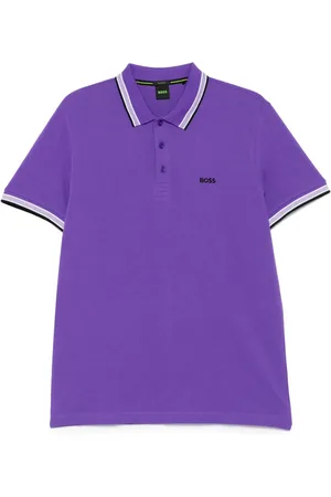 HUGO BOSS Hombre, Camisetas, Púrpura, Talla: 2XL