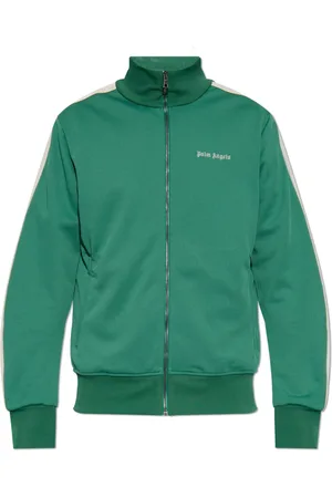 Palm Angels Hombre, Sudaderas, Verde, Talla: L