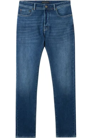 Brooks Brothers Hombre, Vaqueros, Azul, Talla: W34