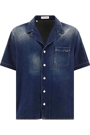 VALENTINO Hombre, Camisas, Azul, Talla: M