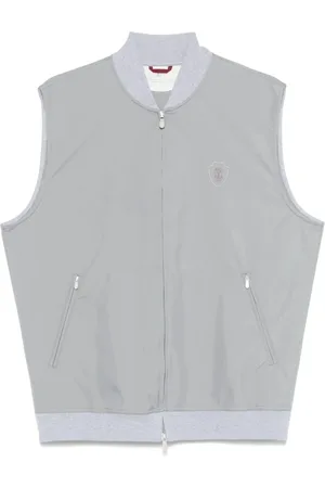 Brunello Cucinelli Hombre, Chaquetas, Gris, Talla: 3XL