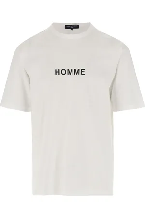 Comme des Garçons Hombre, Camisetas, Blanco, Talla: XL