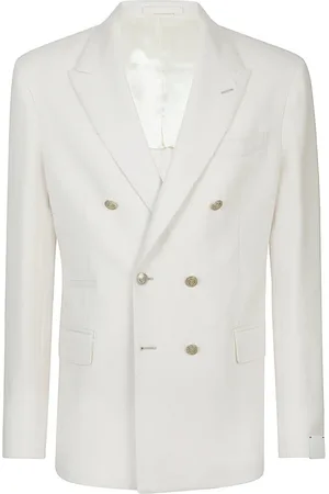 ELEVENTY Hombre, Chaquetas, Blanco, Talla: 3XL