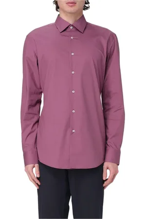 HUGO BOSS Hombre, Camisas, Púrpura, Talla: XL