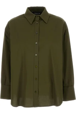 FEDERICA TOSI Mujer, Blusas y Camisas, Verde, Talla: S