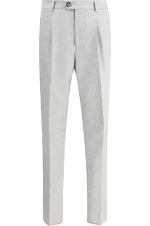 Brunello Cucinelli Hombre, Pantalones, Gris, Talla: M