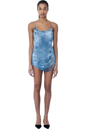 Diesel Mujer, Vestidos, Azul, Talla: S