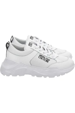VERSACE Hombre, Zapatos, Blanco, Talla: 42 EU