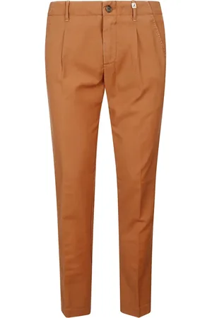 MYTHS Hombre, Pantalones, Naranja, Talla: L