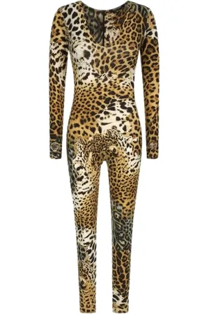 Roberto Cavalli Mujer, Monos, Marrón, Talla: M