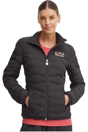 EA7 Mujer, Chaquetas, Negro, Talla: L