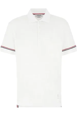 Thom Browne Hombre, Camisetas, Blanco, Talla: M