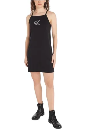 Calvin Klein Mujer, Vestidos, Negro, Talla: S