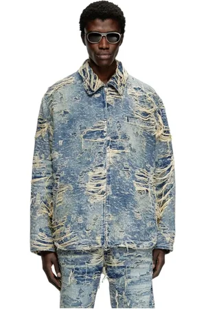 Diesel Hombre, Chaquetas, Azul, Talla: M