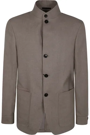 Ermenegildo Zegna Hombre, Chaquetas, Marrón, Talla: M