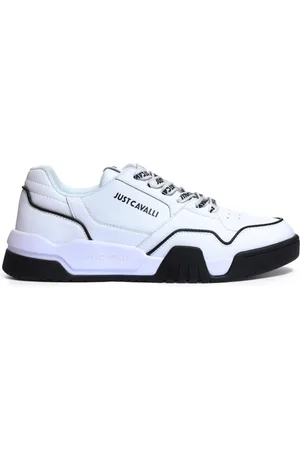 Roberto Cavalli Hombre, Zapatos, Blanco, Talla: 43 EU