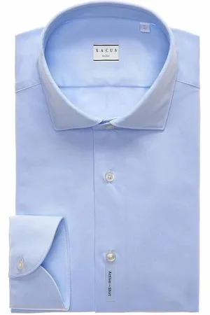 Xacus Hombre, Camisas, Azul, Talla: XL