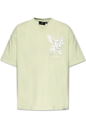 Represent Hombre, Camisetas, Verde, Talla: S