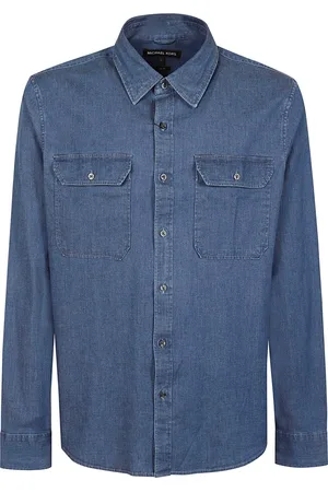 Michael Kors Hombre, Camisas, Azul, Talla: S