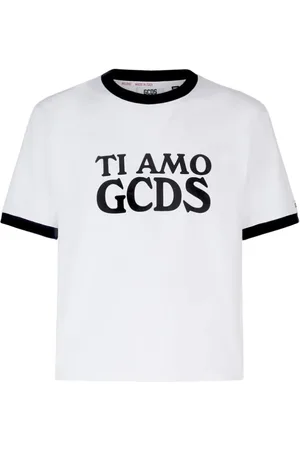 GCDS Hombre, Camisetas, Blanco, Talla: S