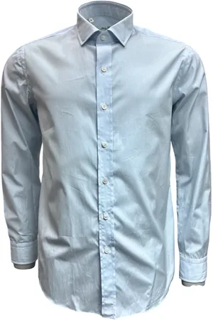 SALVATORE PICCOLO Hombre, Camisas, Azul, Talla: XL