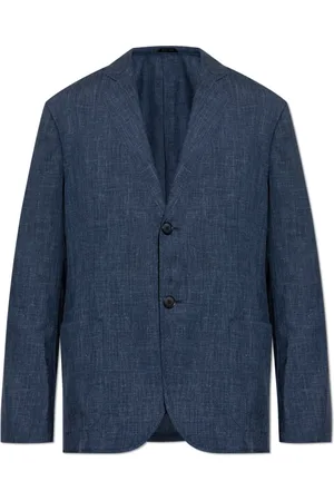 Giorgio Armani Hombre, Chaquetas, Azul, Talla: 2XL