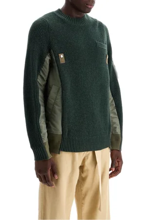 SACAI Hombre, Jerseys, Azul, Talla: L