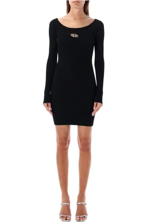 Diesel Mujer, Vestidos, Negro, Talla: M