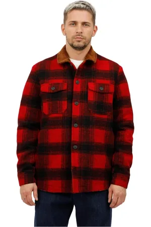 MC2 SAINT BARTH Hombre, Chaquetas, Rojo, Talla: M