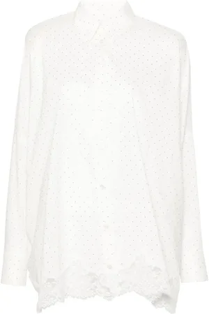 ERMANNO SCERVINO Mujer, Blusas y Camisas, Blanco, Talla: M