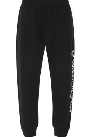 Alexander McQueen Hombre, Pantalones, Negro, Talla: S