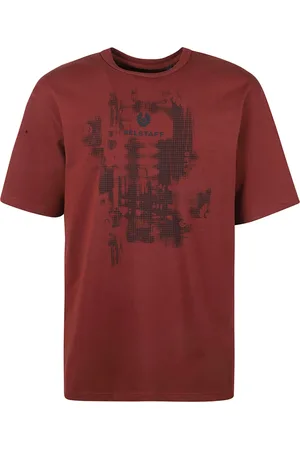 Belstaff Hombre, Camisetas, Rojo, Talla: S