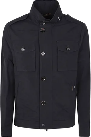 MOORER Hombre, Chaquetas, Negro, Talla: XL
