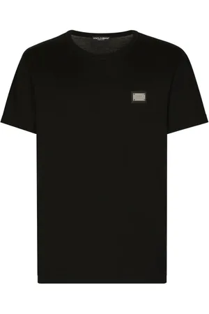 Dolce & Gabbana Hombre, Camisetas, Negro, Talla: M