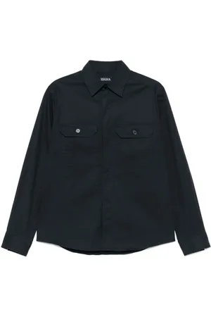Ermenegildo Zegna Hombre, Chaquetas, Azul, Talla: L