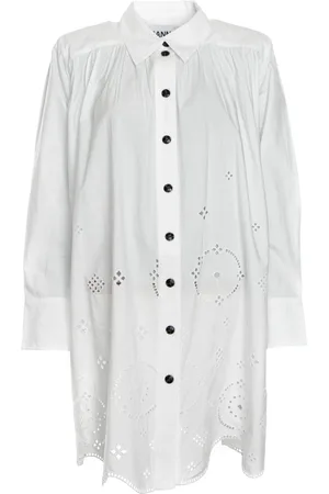 Ganni Mujer, Vestidos, Blanco, Talla: S