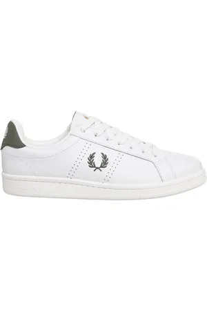Fred Perry Hombre, Zapatos, Blanco, Talla: 41 EU
