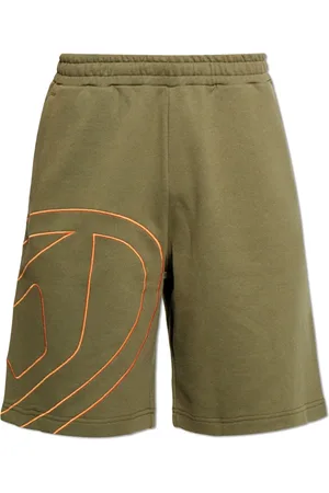Diesel Hombre, Pantalones cortos, Verde, Talla: L