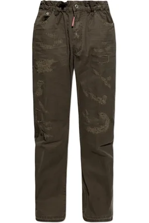 Dsquared2 Hombre, Pantalones, Verde, Talla: XS