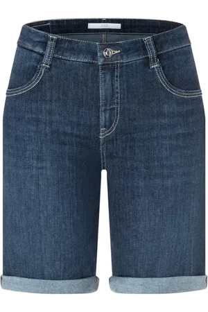 Mac Mujer, Pantalones cortos, Azul, Talla: L