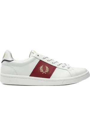Fred Perry Hombre, Zapatos, Blanco, Talla: 44 EU