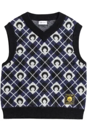 Marine Serre Hombre, Jerseys, Azul, Talla: L