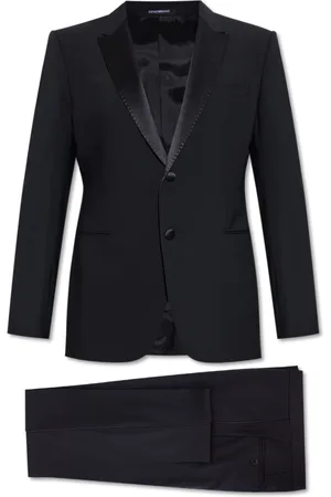 Emporio Armani Hombre, Trajes, Negro, Talla: M